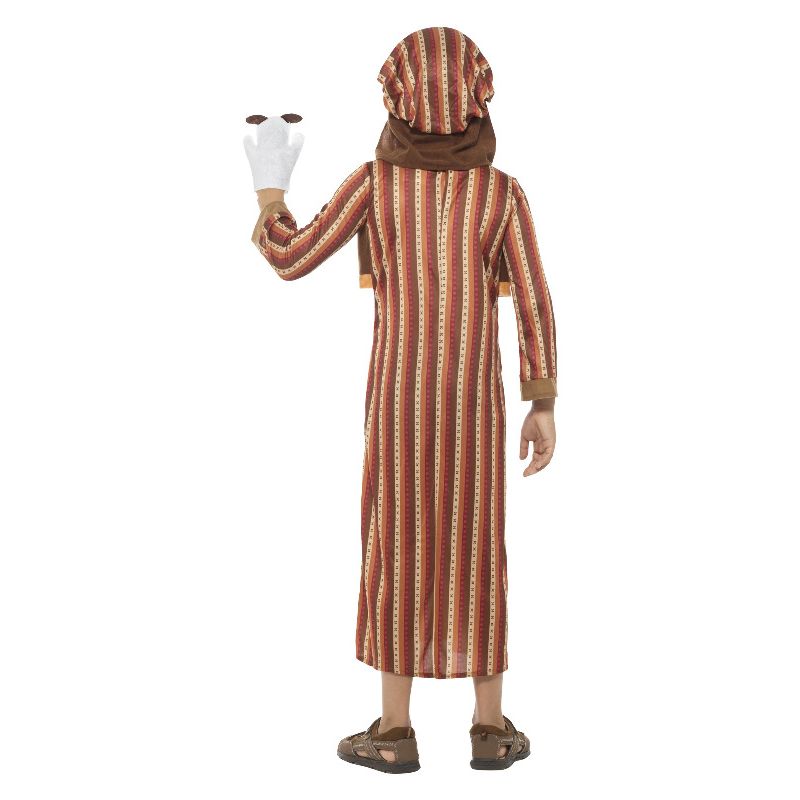 Nativity Shepherd Costume with Robe Brown Child 2