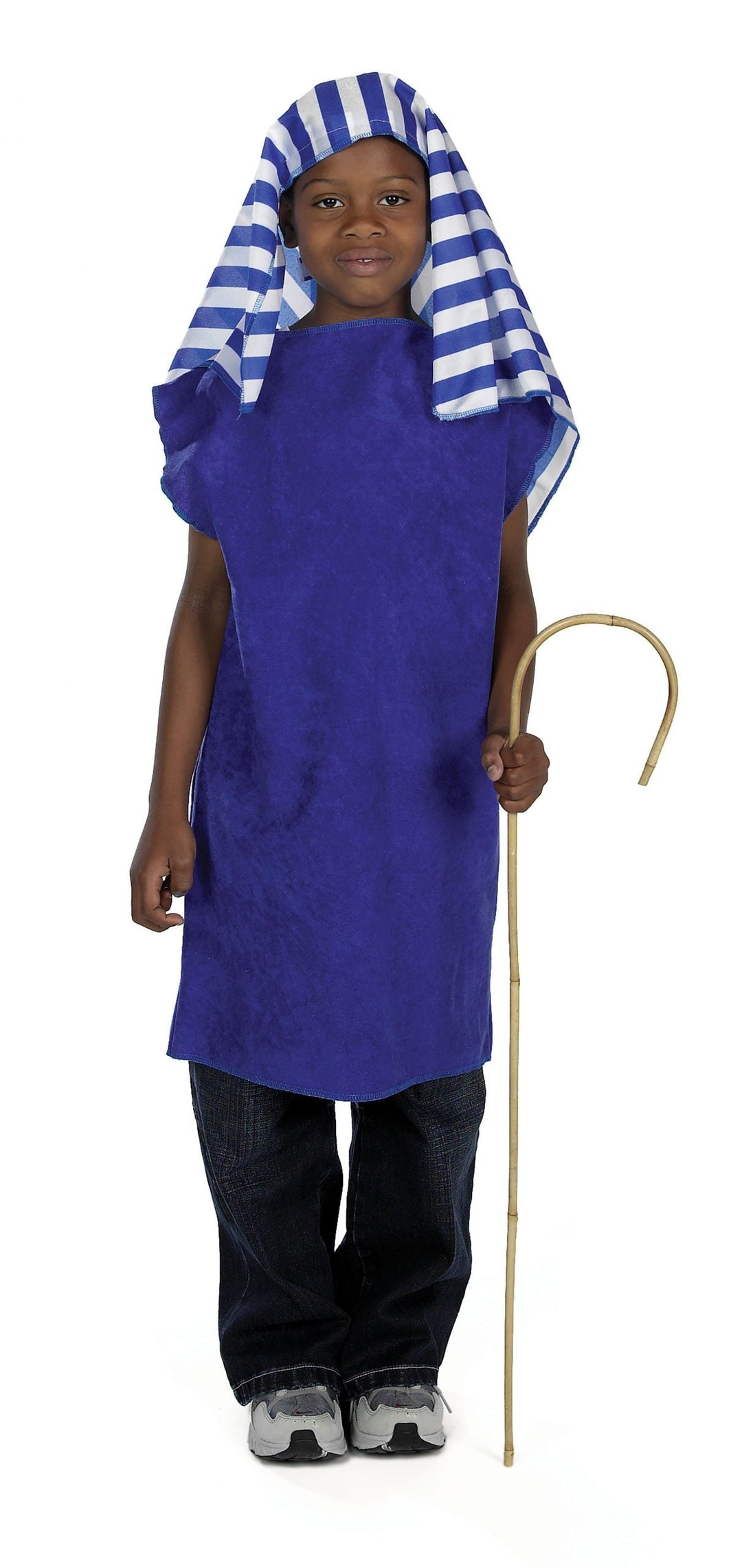 Nativity Tabbard Shepherd Blue Childrens Costume_1