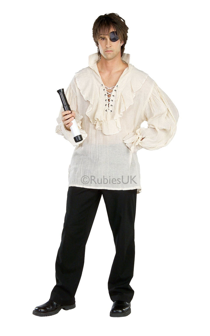 Natural Gauze Pirate Shirt Costume_1