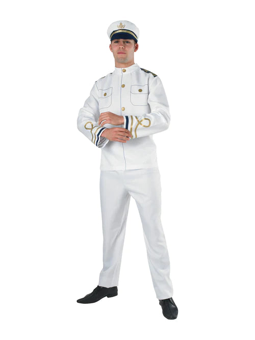 Navy Officer Top Gun Mens Costume 2