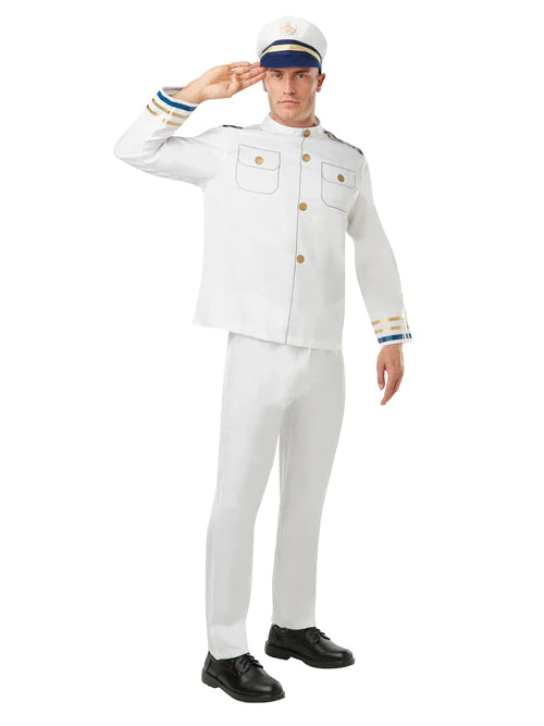 Navy Officer Top Gun Mens Costume 1
