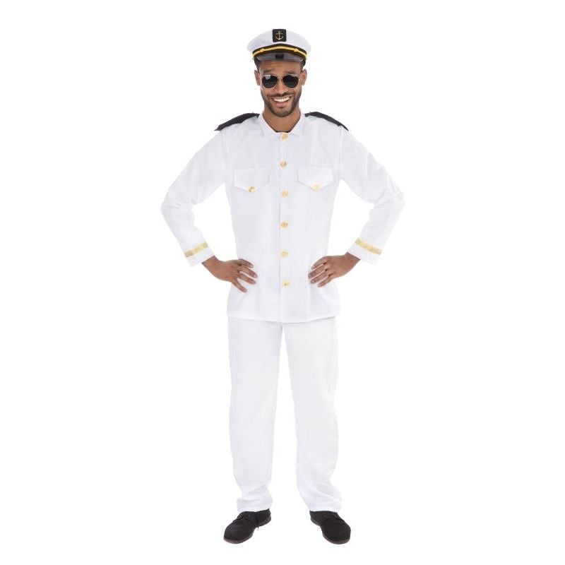 Navy Officer with Hat Top Gun Costume 1