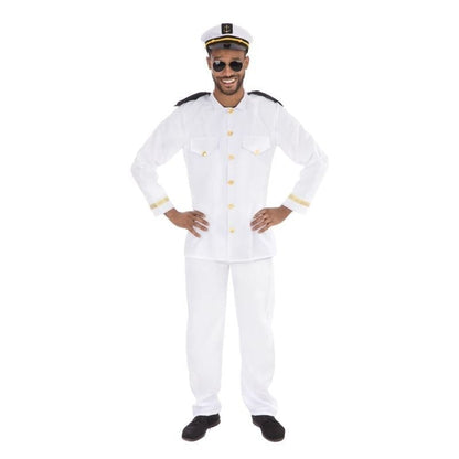 Navy Officer with Hat Top Gun Costume 1