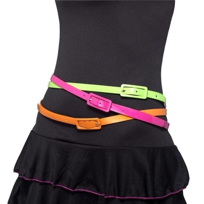 Neon Belts Adult Multi Colour 1