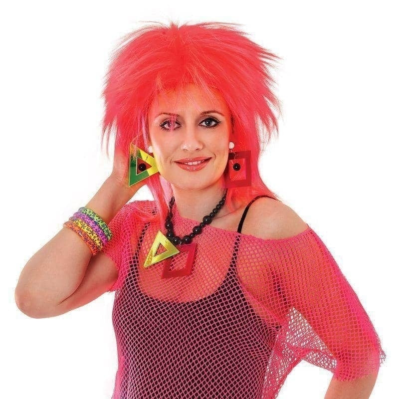 Neon Mesh Top (Female) Ladies Costume 1