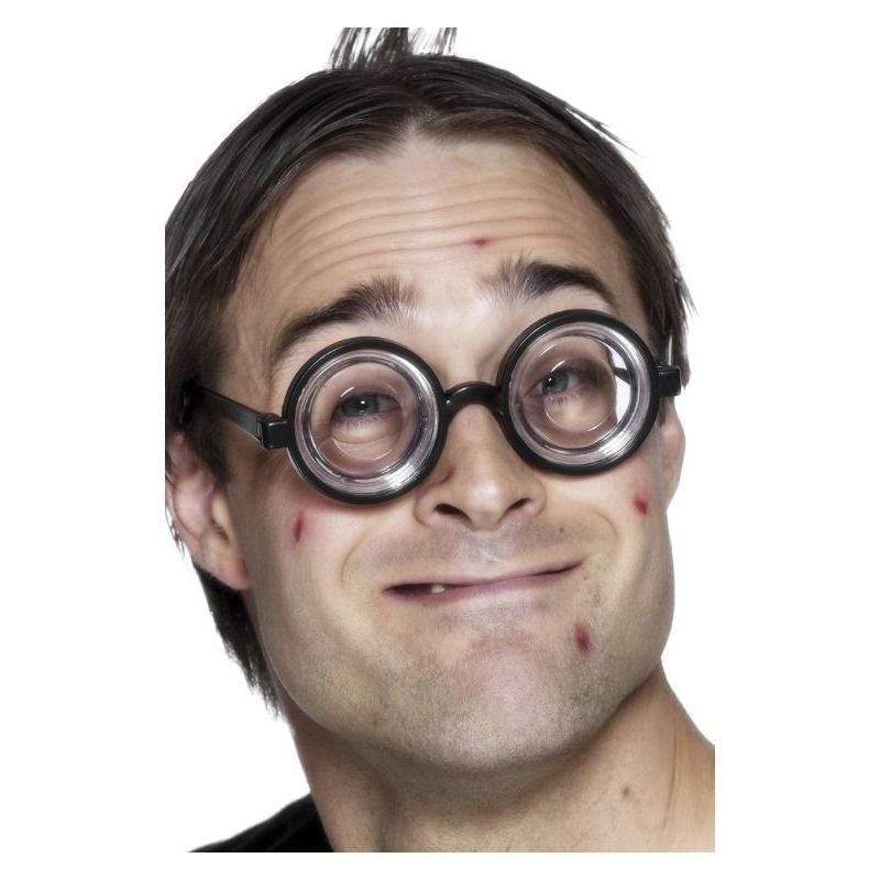 Nerd Glasses Black Back To School Adult Costume Accessory 1