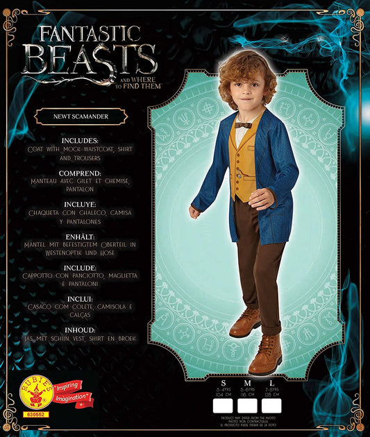 Newt Scamander Boys Costume Harry Potter 2