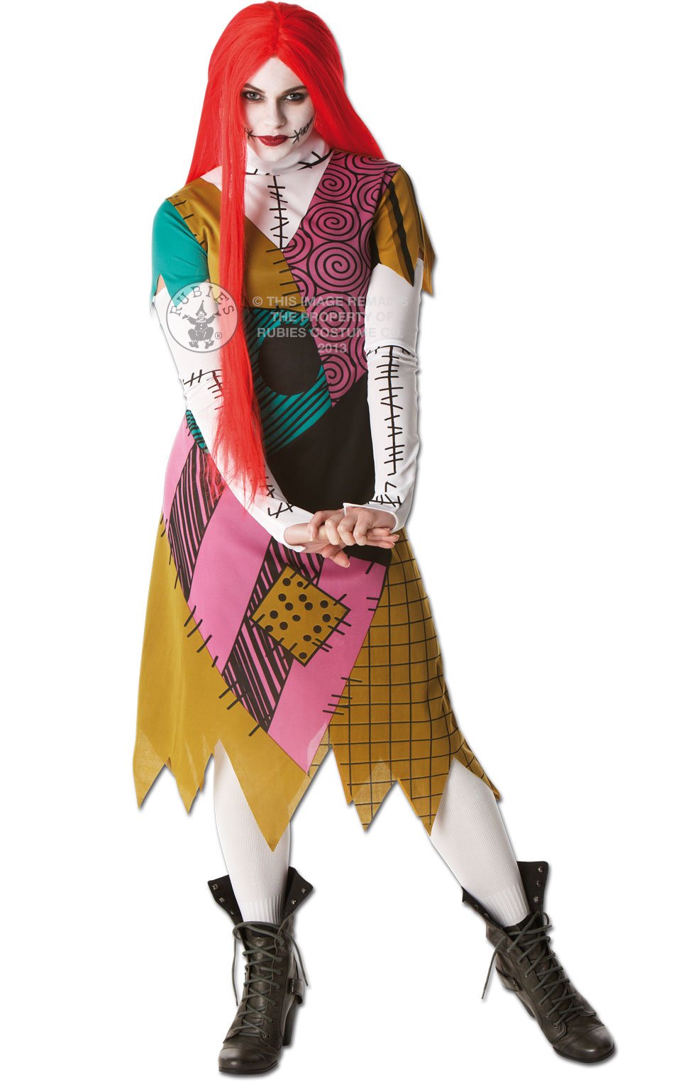 Nightmare Christmas Sally Costume 1