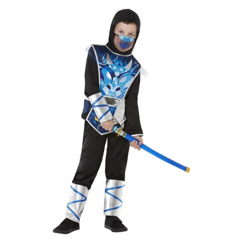 Ninja Warrior Costume Blue_1