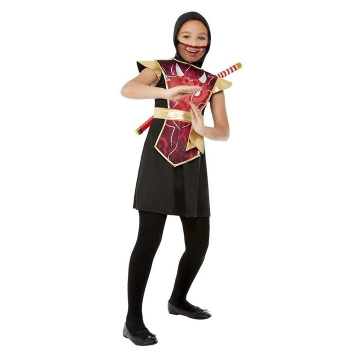 Ninja Warrior Costume Red_1