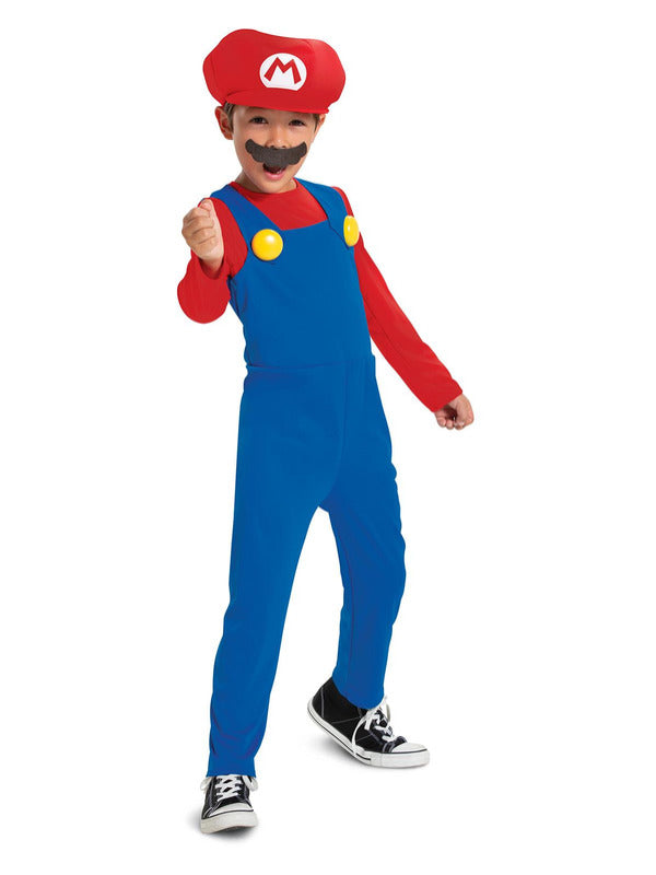 Nintendo Super Mario Brothers Mario Costume Child_1