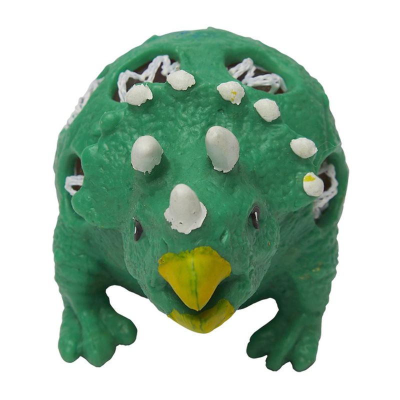 Novelty Squeeze Dinosaurs Child Assorted Colours and Designs 12pcs Approx 9cm 1