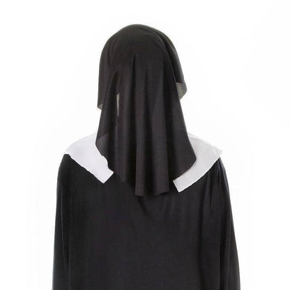 Nun Adult Costume Plus Size Black Robes 4