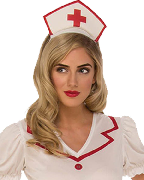 Nurse Costume Adult Classic White Dress_3