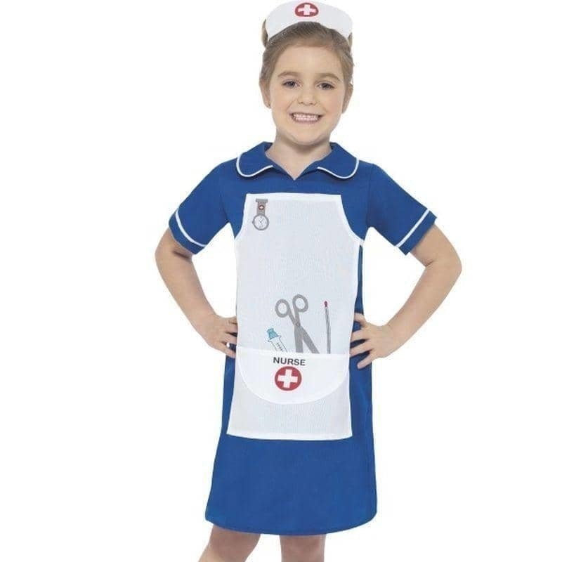 Nurse Costume Kids Blue_1