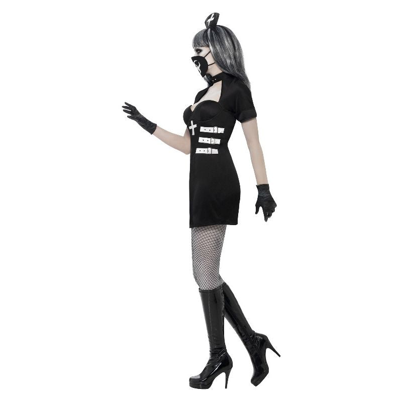 Nurse Delirium Costume Black Adult 3
