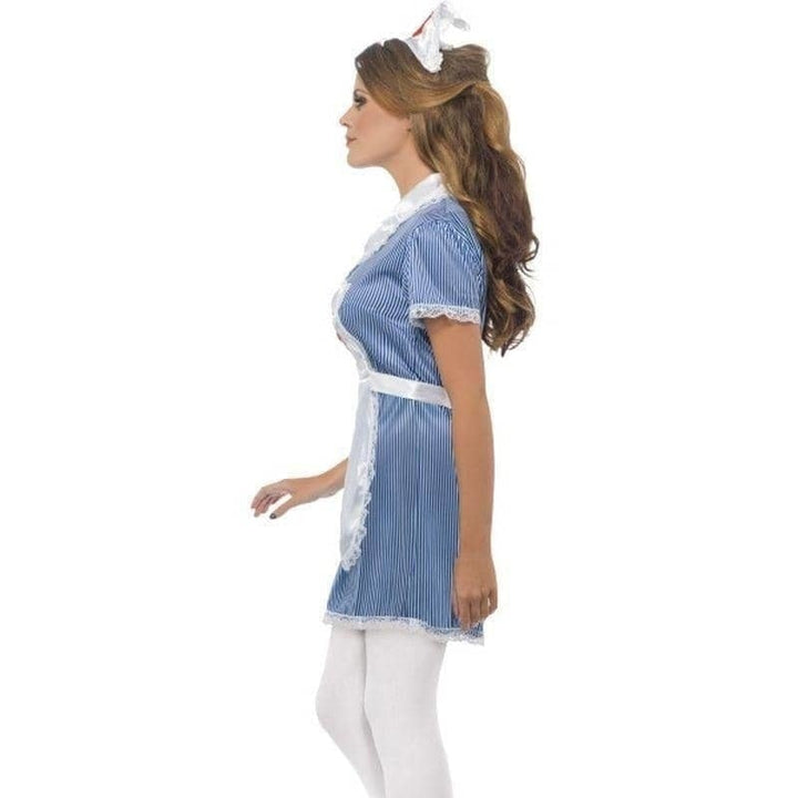Nurse Naughty Costume Adult Blue White_3