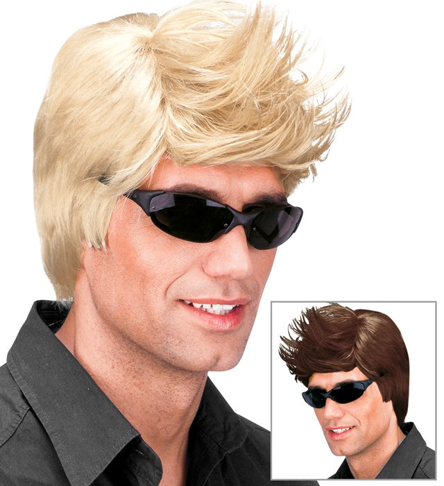 David Wig In Box - 2 Colors Ass.: Blond, Brown