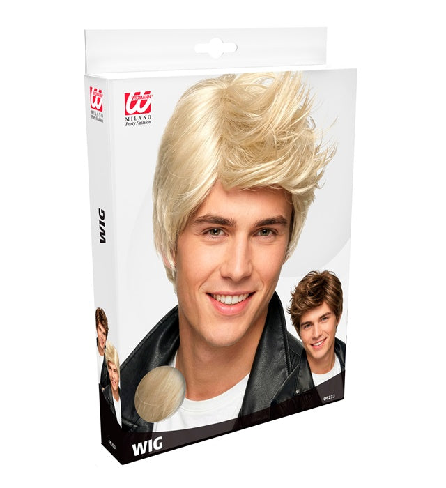 David Wig In Box - 2 Colors Ass.: Blond, Brown