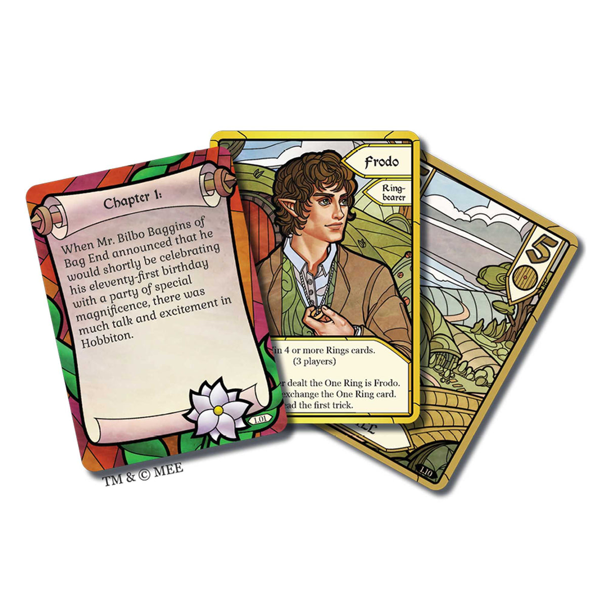 The Lord of the Rings the Fellowship of the Ring Trick Taking Game 2