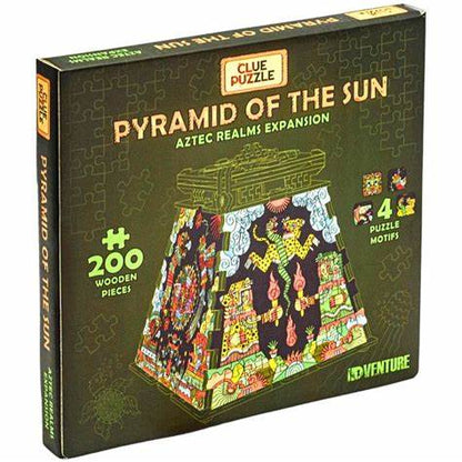Aztec Realms Pyramid of the Sun Puzzleset Board Game Expansion