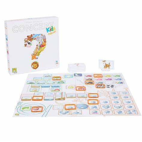 Concept Kids Animals Board Game