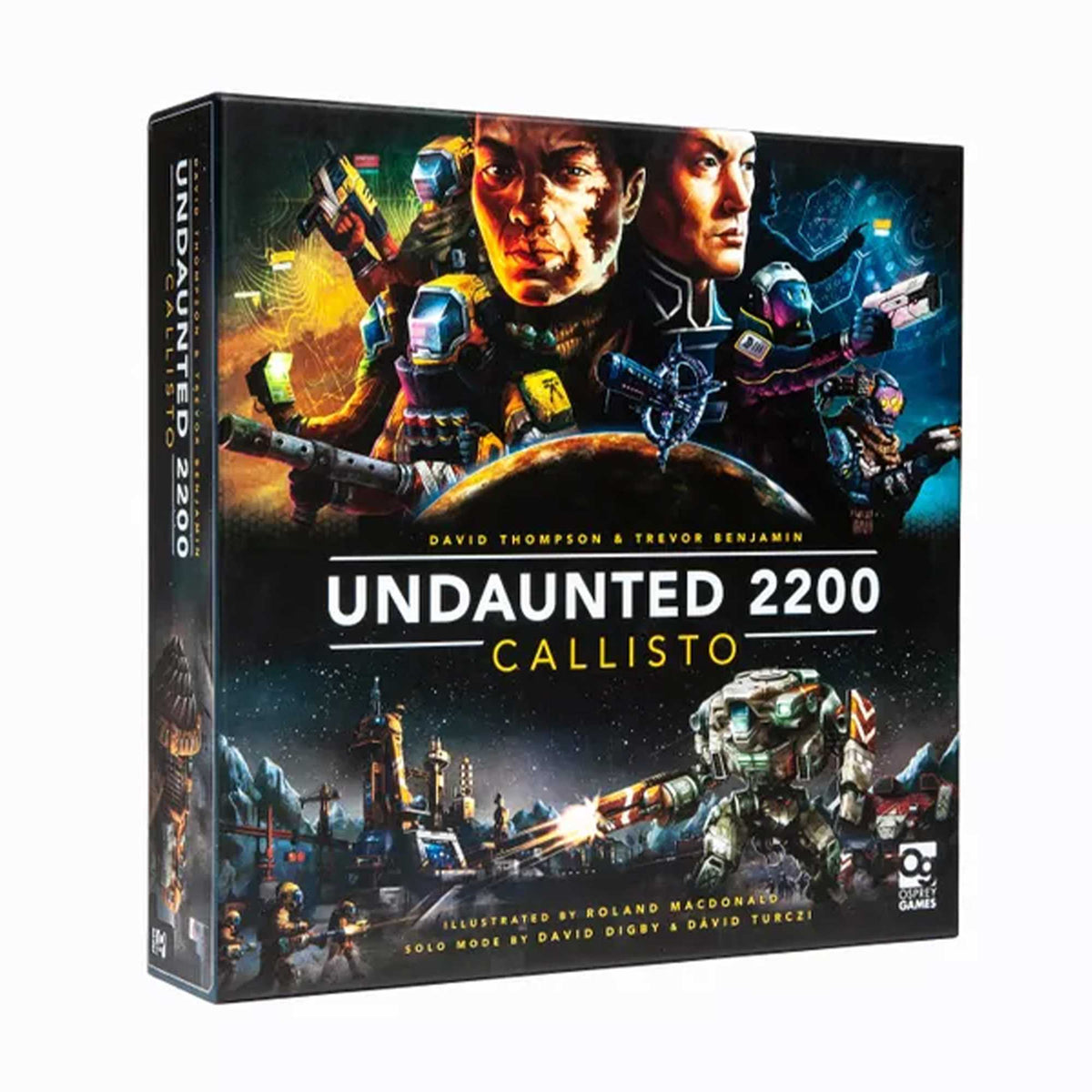 Undaunted 2200 Callisto Board Game by Osprey 2