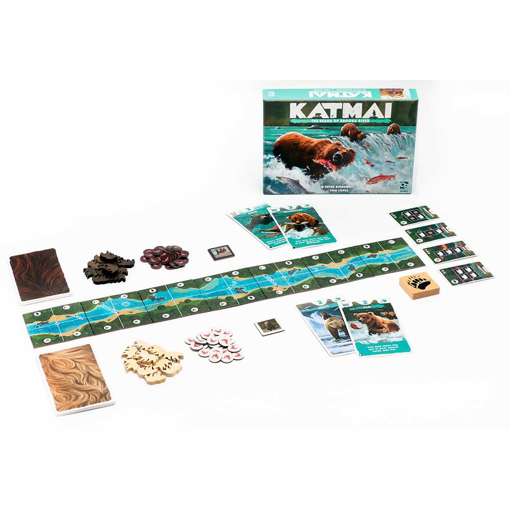 Katmai The Bears of Brooks River Board Game by Osprey 3
