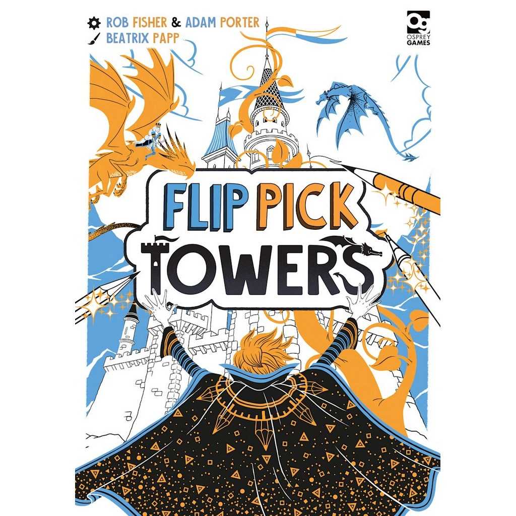 Flip Pick Towers Board Game