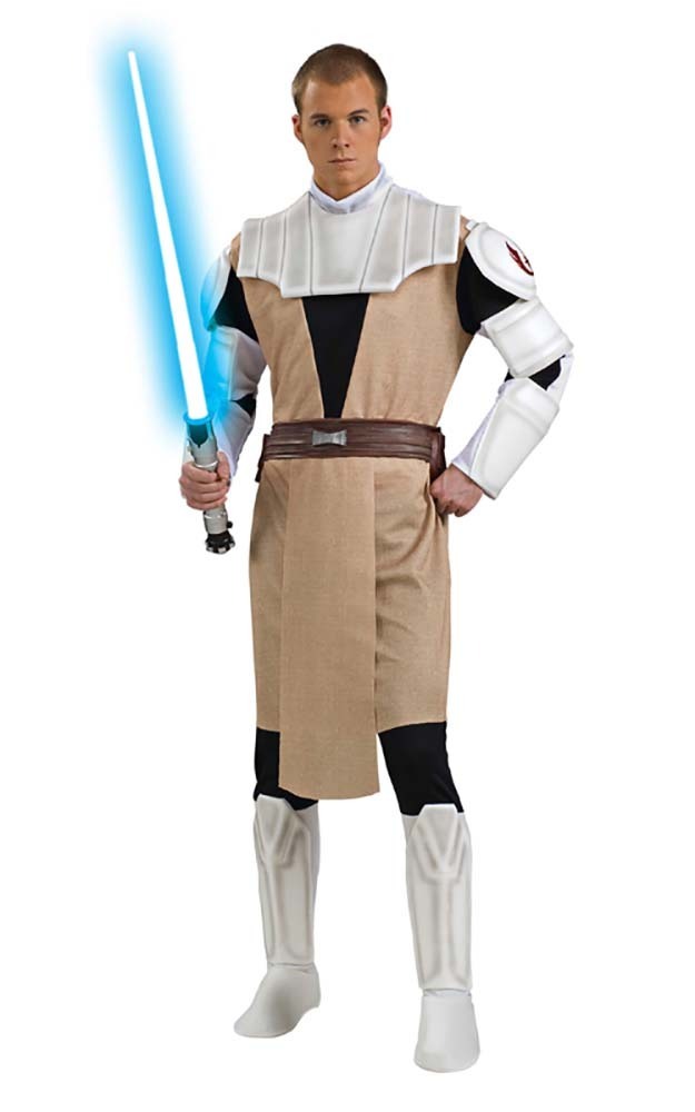 Obi Wan Kenobi Costume Clone Wars Jedi Armour Adult 1
