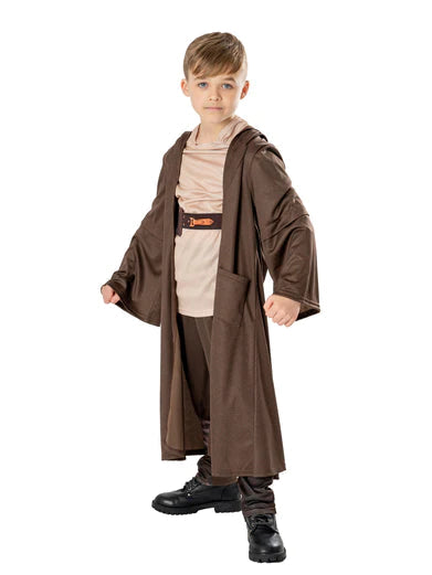 Obi Wan Kenobi Costume Deluxe Boys Jedi Master 2