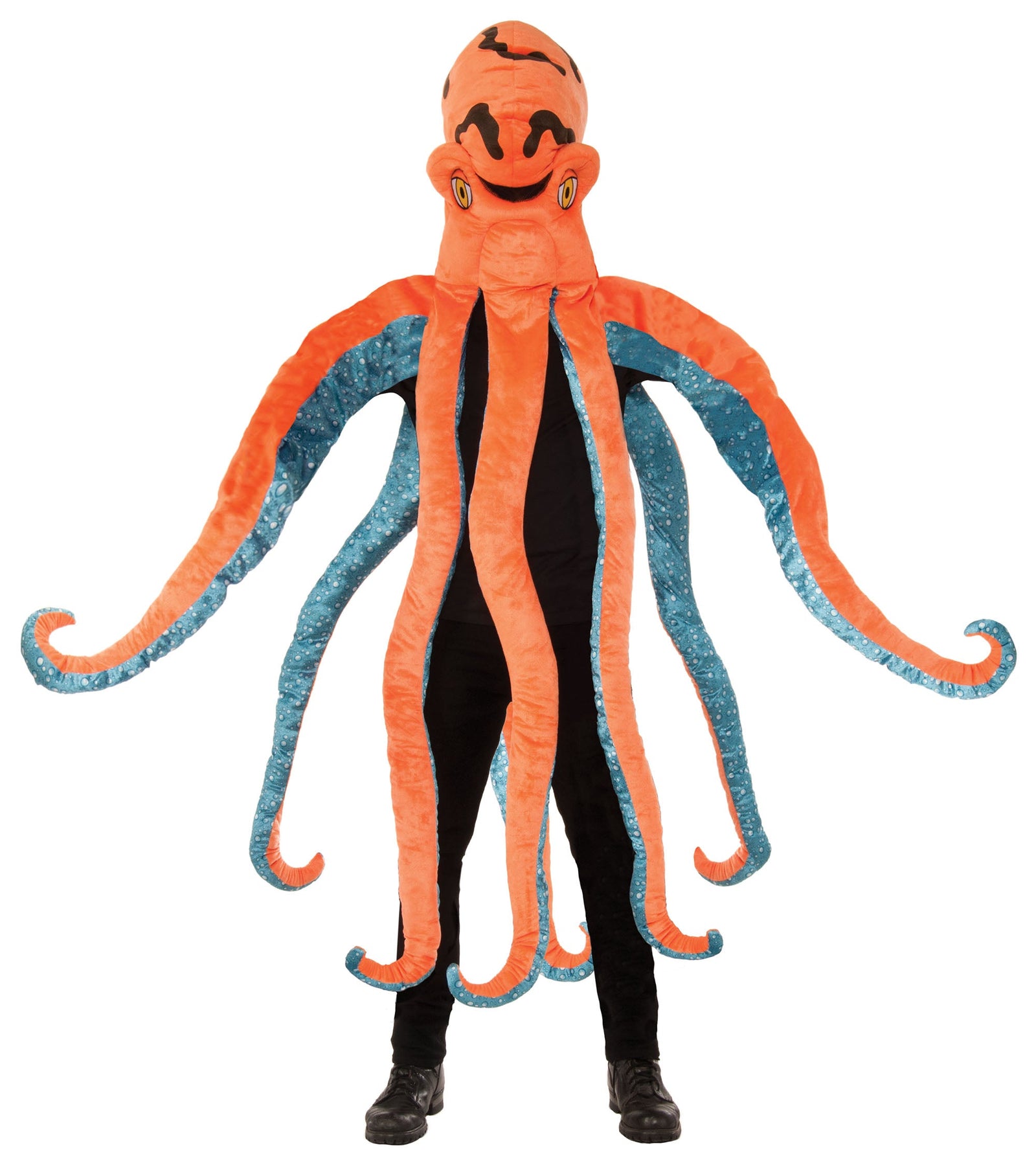 Octopus Big Head Costume Adult Unisex 1