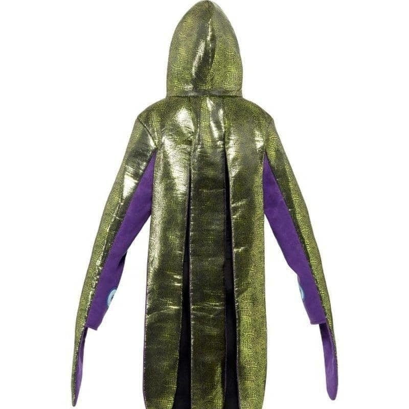 Octopus Costume Foam Bonded Adult Purple Hooded Tabard 4