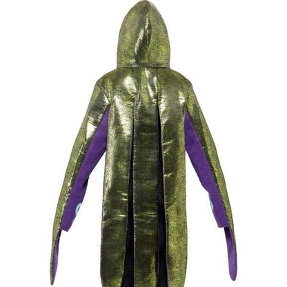 Octopus Costume Foam Bonded Adult Purple Hooded Tabard 4