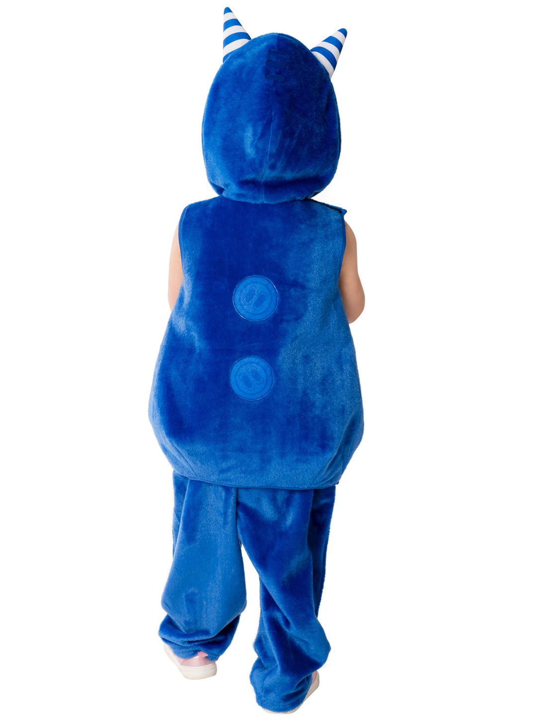 Oddbods Pogo Costume for Kids Blue Jumpsuit_2