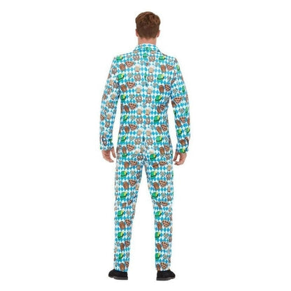 Oktoberfest Beer Festival Adult Blue Suit 2