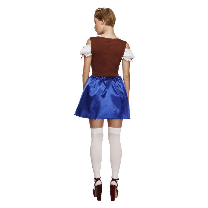 Oktoberfest Dirndl Costume Blue Ladies Dress 2