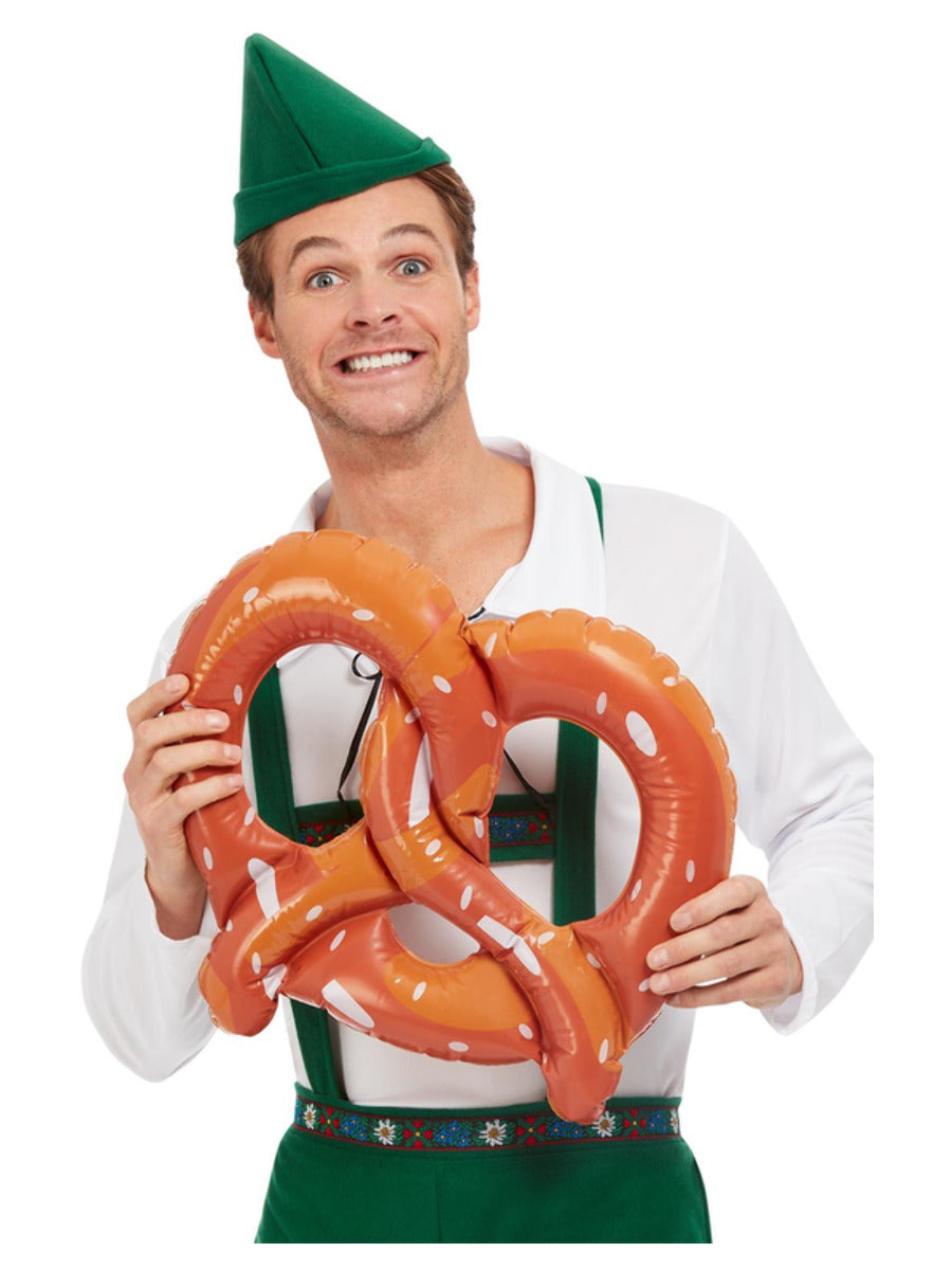 Oktoberfest Inflatable Pretzel Brown Accessory 40cm 2