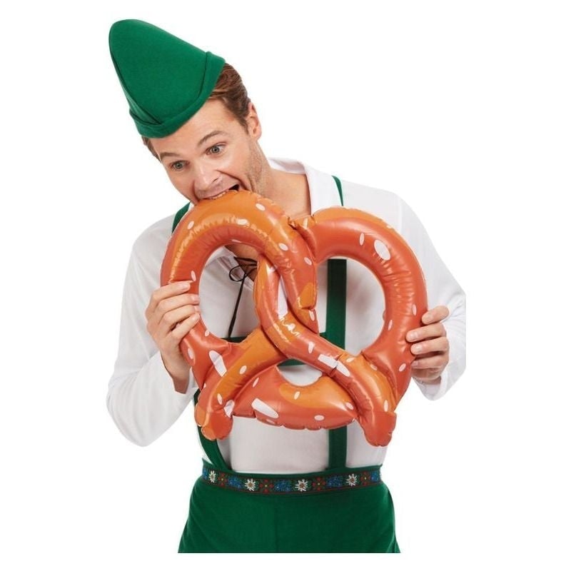 Oktoberfest Inflatable Pretzel Brown Accessory 40cm 1