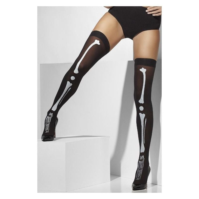 Opaque Hold Ups Adult Black_2 