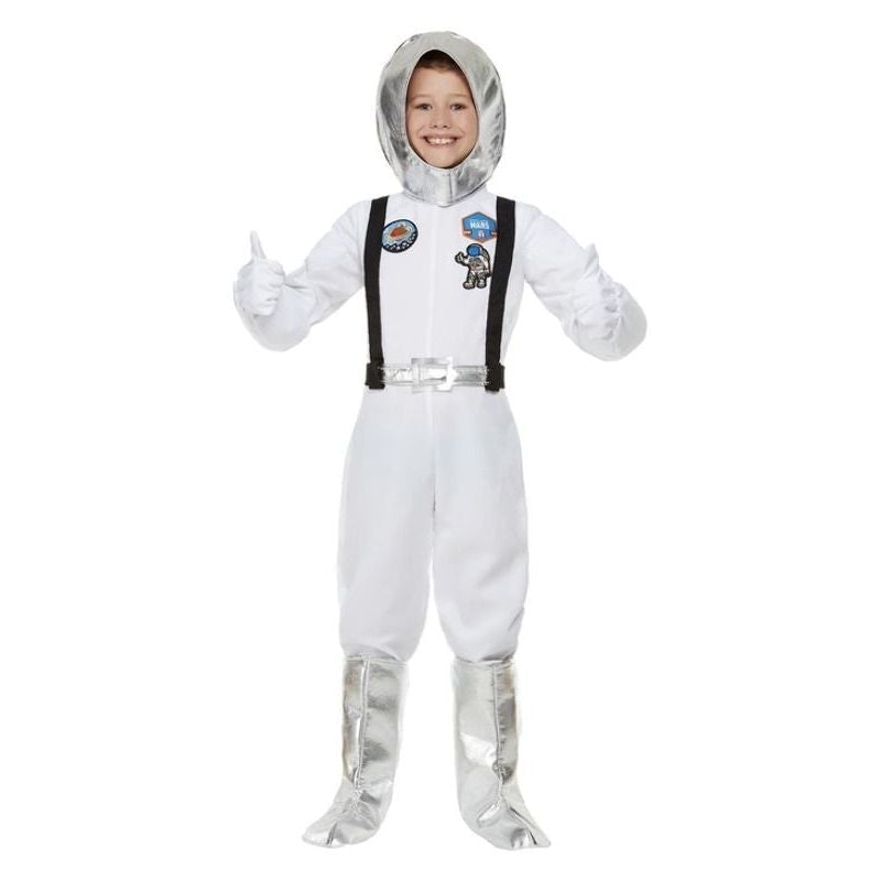 Out Of Space Astronaut Costume White_1