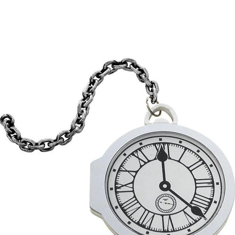 Oversized Pocket Watch White Rabbit Accessory 2