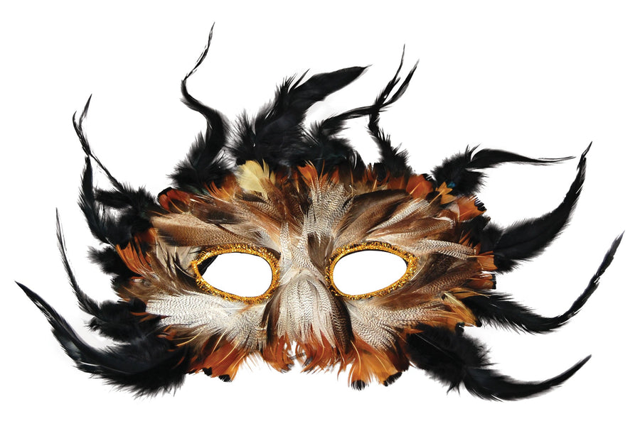 Owl Feather Eye Masks Unisex_1