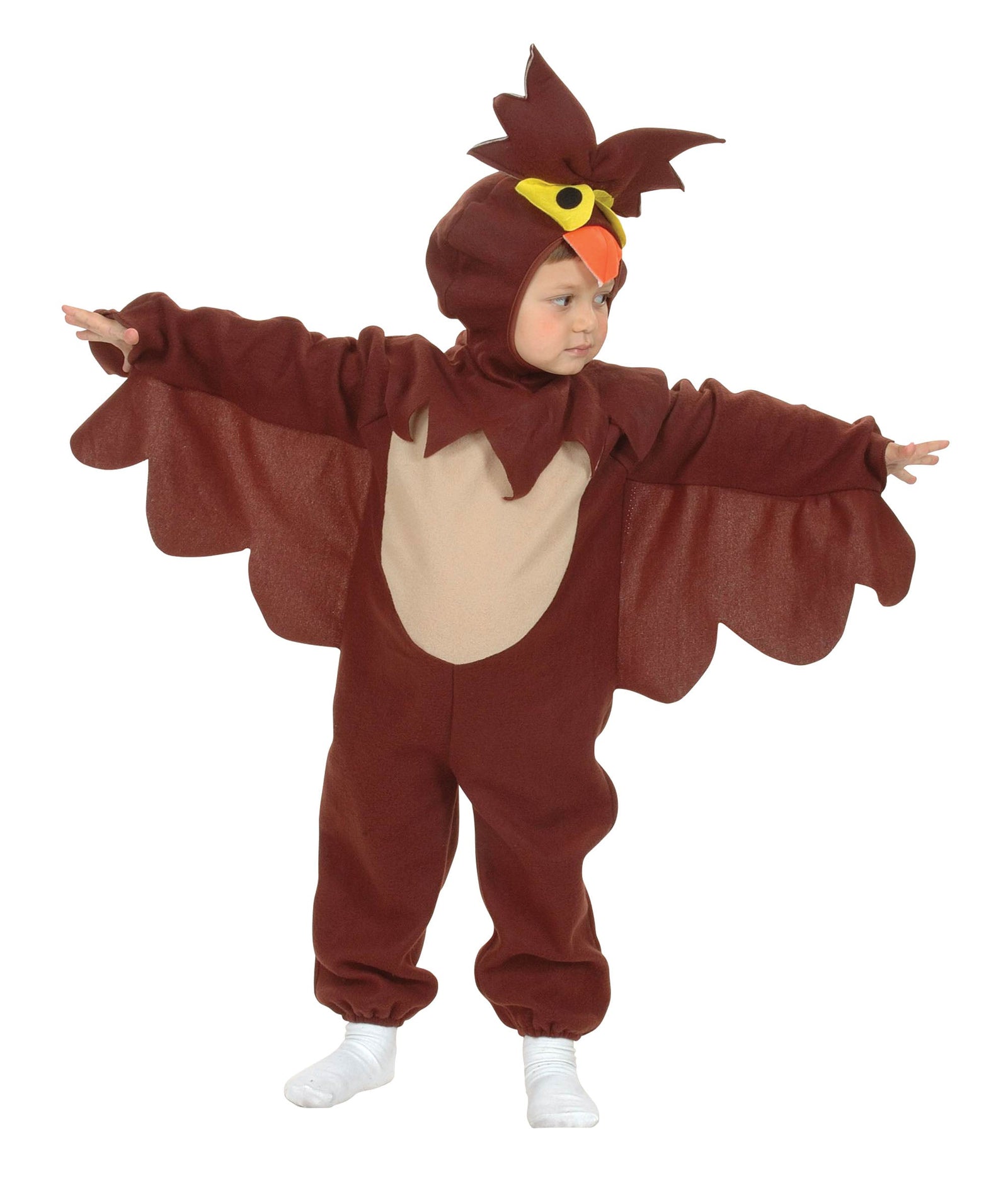 Owl Toddler Costume + Hood 1