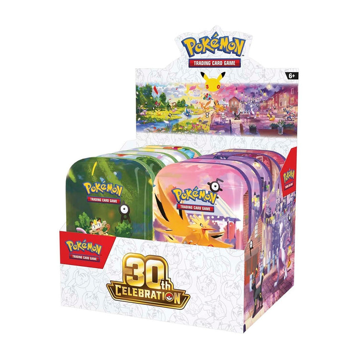 Pokémon TCG 30th Celebration Mini Tins Assorted Display Card Game product image 2