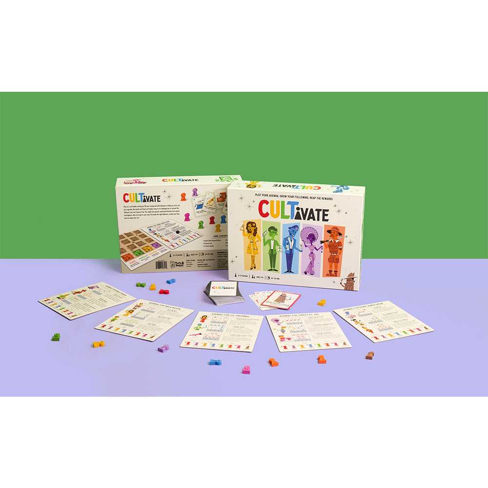 CULTivate Board Game by Pops and Bejou 4
