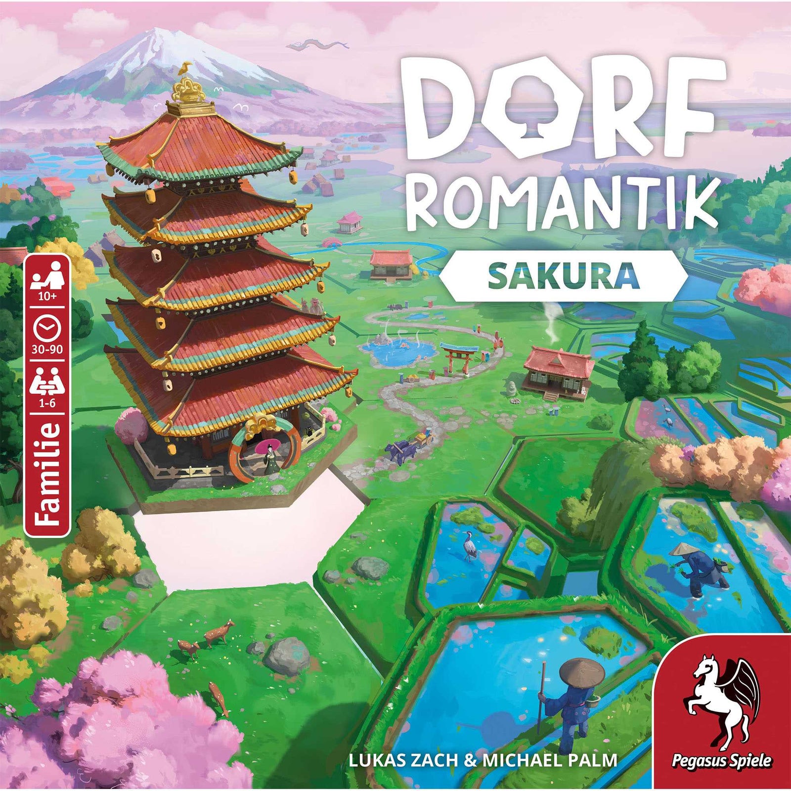 Dorfromantik Sakura Board Game by Pegasus Spiele 1