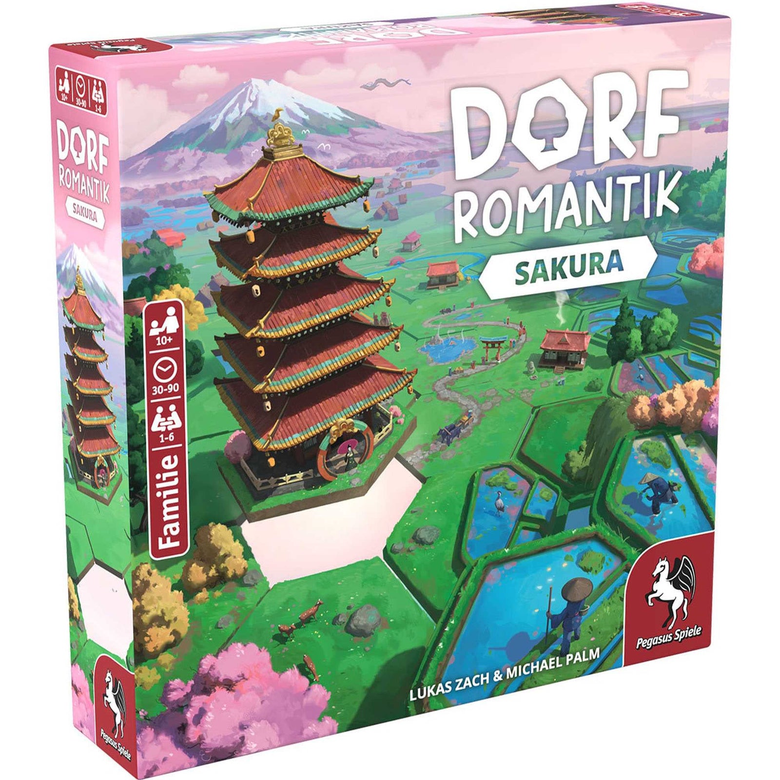 Dorfromantik Sakura Board Game by Pegasus Spiele 2