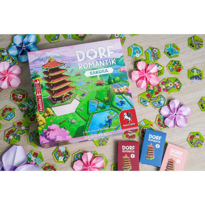Dorfromantik Sakura Board Game by Pegasus Spiele 4