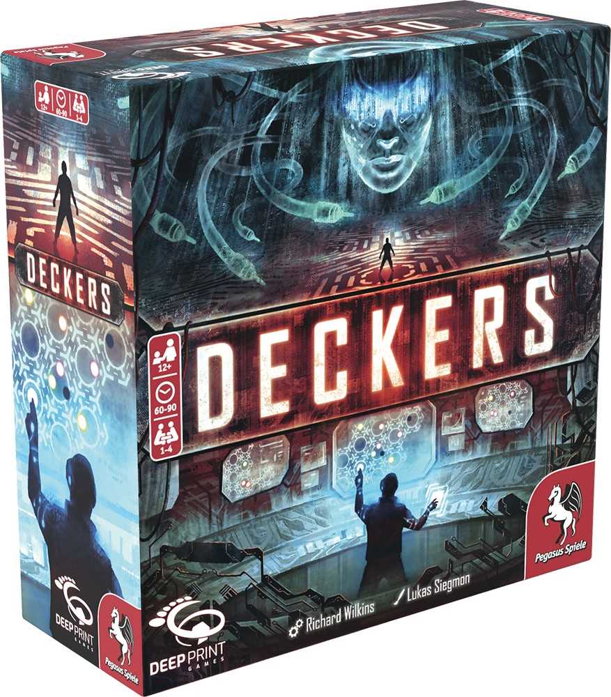 Deckers Cooperative Cyberpunk Deck Building Card Game